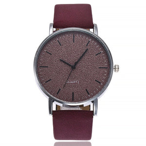 Waches Women Vansvar Casual Quartz Leather Band Analog Wrist Watch reloj pulsera mujer zegarki damskie dames horloge 2019