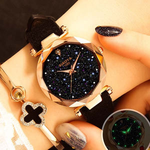 Waches Women 2019 Luxury Brand Starry Sky Wrist Watch For Ladies Female Clock Relogio Feminino Reloj Mujer Wach