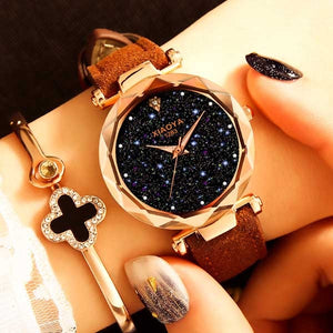 Waches Women 2019 Luxury Brand Starry Sky Wrist Watch For Ladies Female Clock Relogio Feminino Reloj Mujer Wach