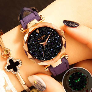 Waches Women 2019 Luxury Brand Starry Sky Wrist Watch For Ladies Female Clock Relogio Feminino Reloj Mujer Wach